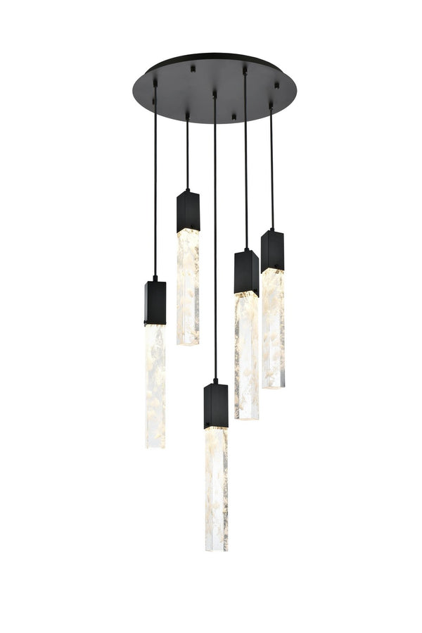 Aurora Chandelier by Elegant Lighting