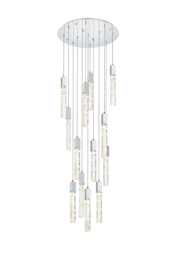 Aurora Chandelier by Elegant Lighting