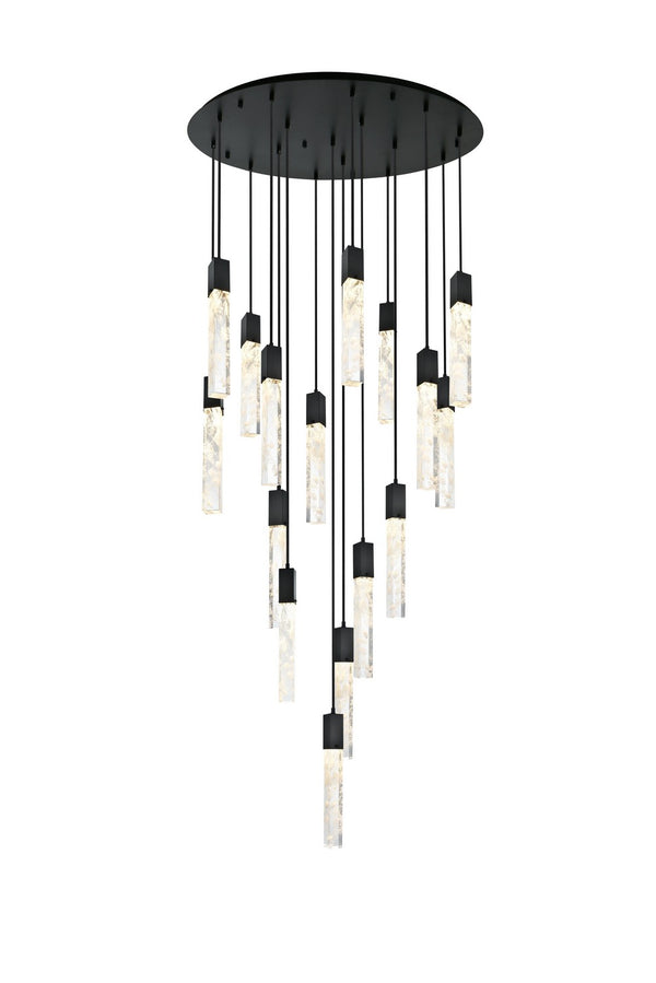 Aurora Chandelier by Elegant Lighting