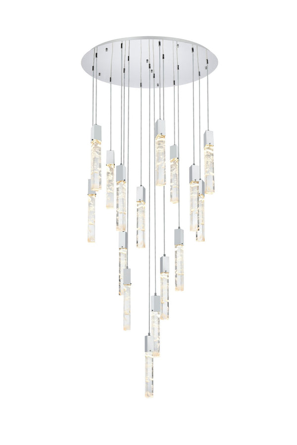 Aurora Chandelier by Elegant Lighting