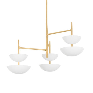 Evander Outdoor (Damp) Chandelier by Corbett Lighting