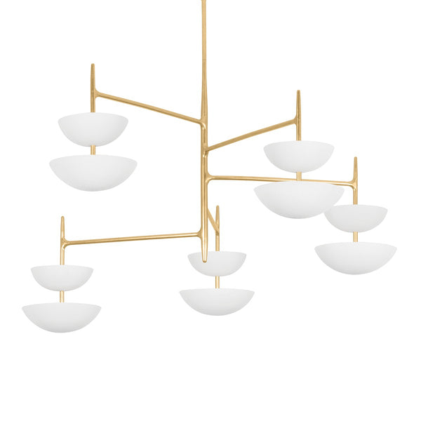 Evander Outdoor (Damp) Chandelier by Corbett Lighting
