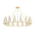 Tirana Outdoor (Damp) Chandelier by Corbett Lighting