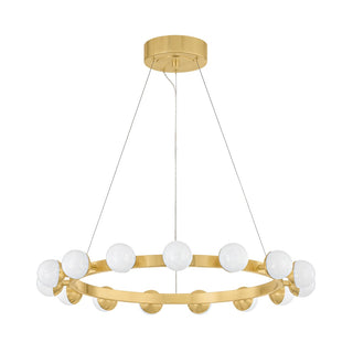 Linus Outdoor (Damp) Chandelier by Corbett Lighting