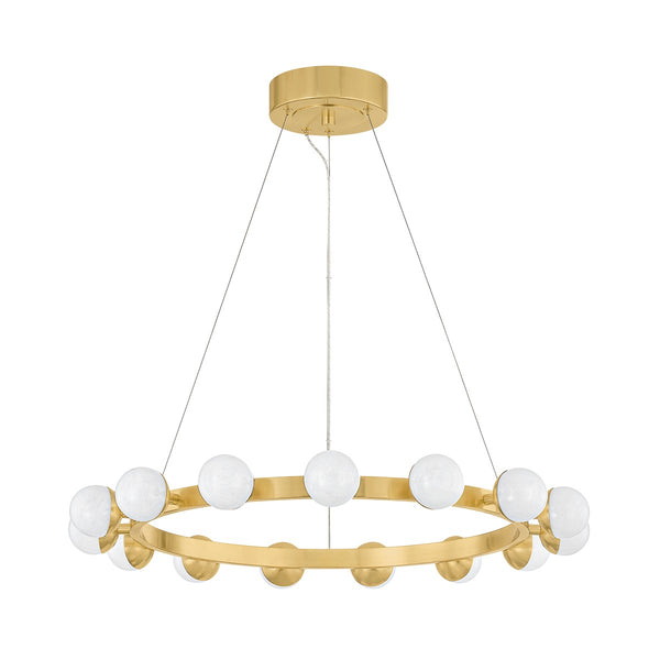 Linus Outdoor (Damp) Chandelier by Corbett Lighting
