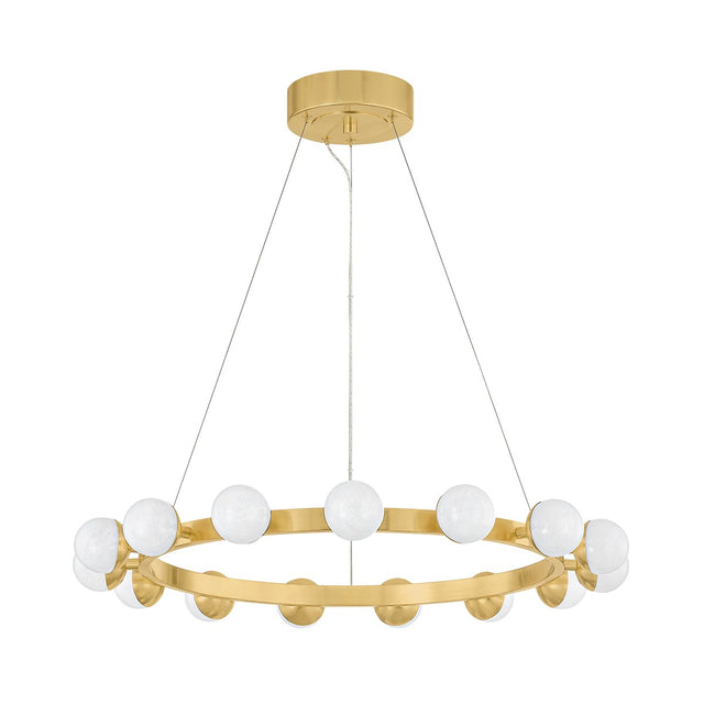 Linus Outdoor (Damp) Chandelier by Corbett Lighting