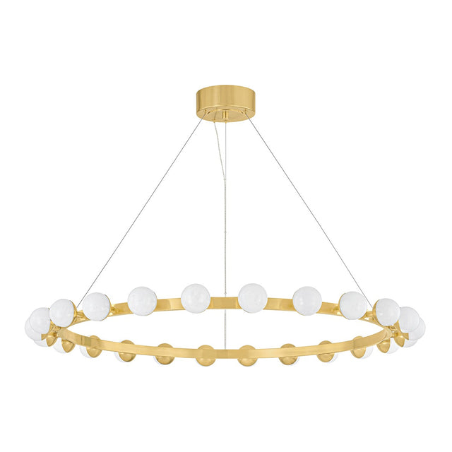 Linus Outdoor (Damp) Chandelier by Corbett Lighting