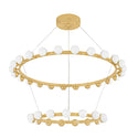Linus Outdoor (Damp) Chandelier by Corbett Lighting