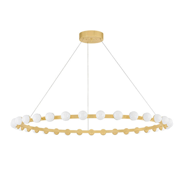 Linus Outdoor (Damp) Chandelier by Corbett Lighting
