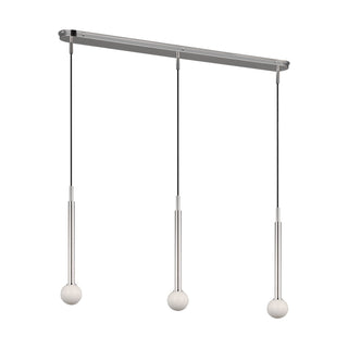 Buy polished-nickel Nodes Outdoor (Damp) Pendant by Visual Comfort Studio