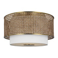 Sawyer Outdoor (Damp) Flush Mount Ceiling Light by Visual Comfort Studio
