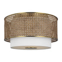 Sawyer Outdoor (Damp) Flush Mount Ceiling Light by Visual Comfort Studio