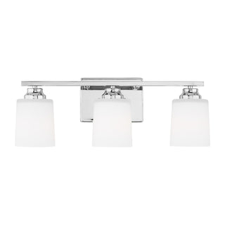 Buy chrome-with-etched-white-inside-glass-and-white-shade Vinton Vanity by Generation Lighting