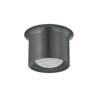 Buy distressed-bronze Noxon Outdoor (Damp) Flush Mount Ceiling Light by Hudson Valley