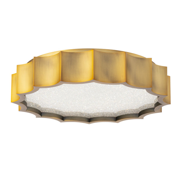 Tarte Outdoor (Damp) Flush Mount Ceiling Light by Schonbek