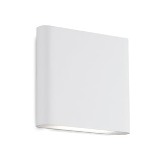 Buy white-with-frosted-glass-glass-and-frosted-shade Slate Outdoor (Wet) Sconce by Kuzco Lighting