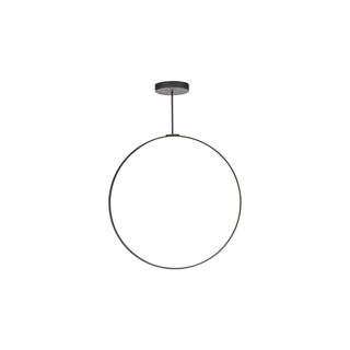 Buy black-with-frosted-silicone-diffuser-glass-and-frosted-shade Cirque Pendant by Kuzco Lighting