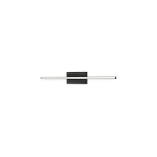 Buy black-with-white-acrylic-diffuser-glass-and-white-shade Vega Minor Sconce by Kuzco Lighting