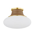 Pearl River Outdoor (Damp) Flush Mount Light by Hudson Valley