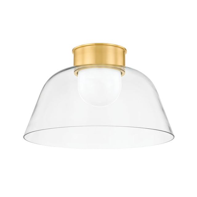 Lakeside Outdoor (Damp) Flush Mount Ceiling Light by Hudson Valley