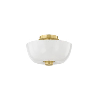 Dove Outdoor (Damp) Flush Mount Ceiling Light by Hudson Valley