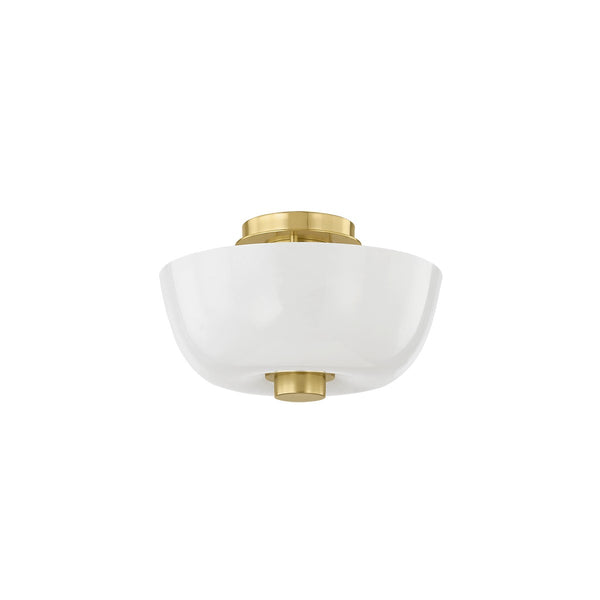 Dove Outdoor (Damp) Flush Mount Ceiling Light by Hudson Valley