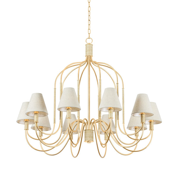 Warrensburg Outdoor (Damp) Chandelier by Hudson Valley