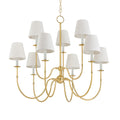Amina Outdoor (Damp) Chandelier by Hudson Valley