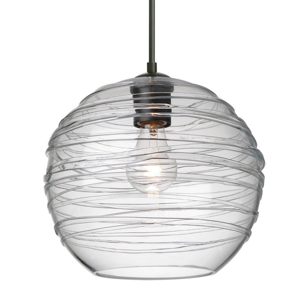 Besa Wave Pendant Outdoor (Damp) Pendant by Besa