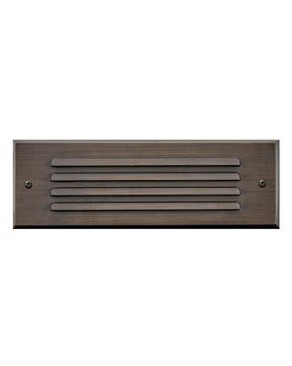 Louvered Brick Light Outdoor (Wet) Step and Wall Light by Hinkley