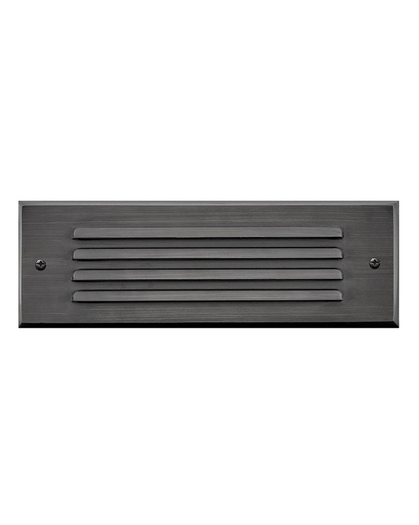 Louvered Brick Light Outdoor (Wet) Step and Wall Light by Hinkley