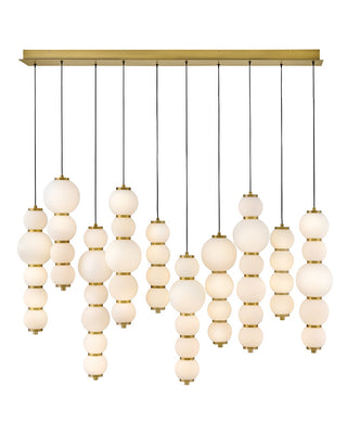 Buy lacquered-brass Trigo Pendant by Hinkley
