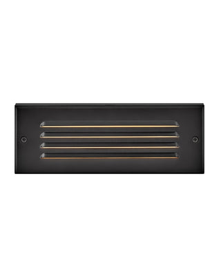 Dash Louvered Outdoor (Wet) Step and Wall Light by Hinkley