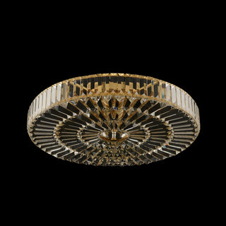Buy chrome-with-firenze-clear-glass Julien Flush Mount Ceiling Light by Allegri