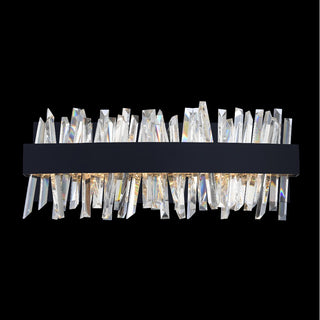 Buy matte-balck Glacier Linear Vanity by Allegri