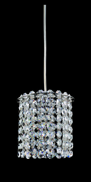 Buy chrome-with-firenze-light-peridot-glass Milieu Mini Pendant Mini Pendant by Allegri