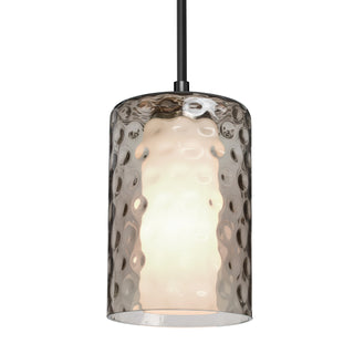 Buy black-with-smoke-glass-and-smoke-shade Besa Esa Pendant Outdoor (Damp) Pendant by Besa