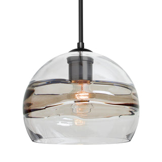 Buy black-with-clear-smoke-glass-and-clear-shade Besa Spirit Pendant Outdoor (Damp) Pendant by Besa