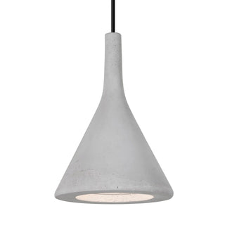 Buy black-with-natural-glass-and-silver-gray-shade Besa Gala Pendant Outdoor (Damp) Pendant by Besa