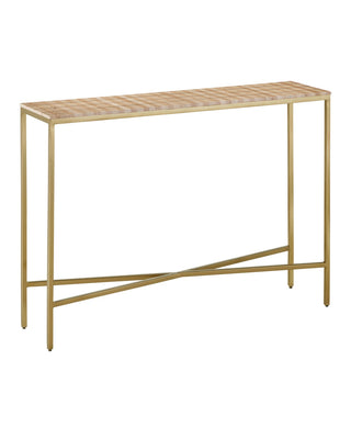 Dezi Collection Console Table by Currey and Company