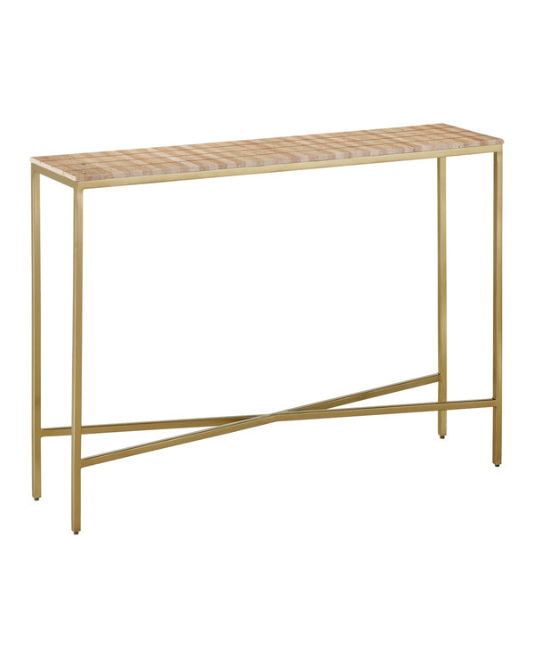 Dezi Collection Console Table by Currey and Company