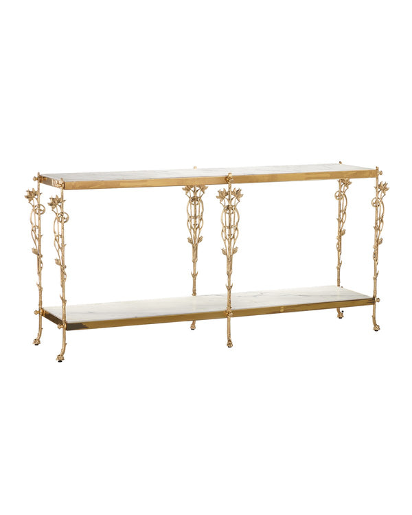 Fiore Collection Console Table by Currey and Company