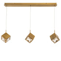 Ice Cube Chandelier by W.A.C. Lighting