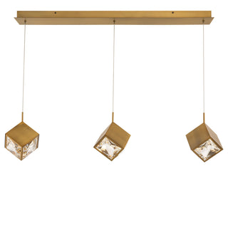 Ice Cube Chandelier by W.A.C. Lighting