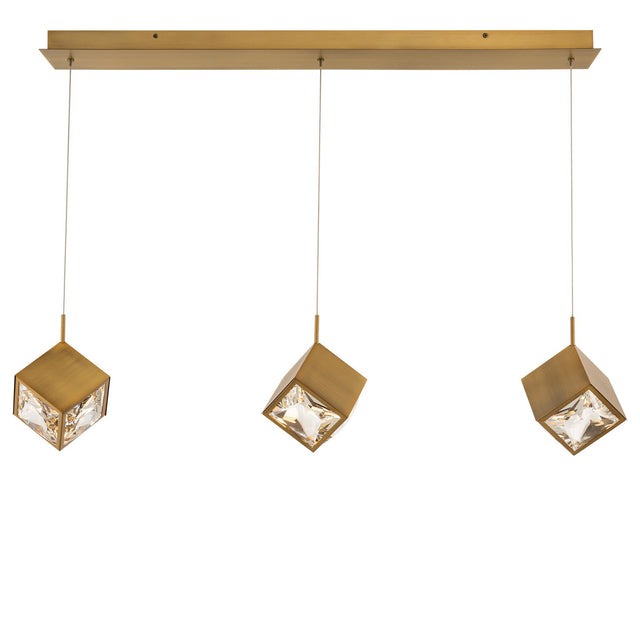 Ice Cube Chandelier by W.A.C. Lighting
