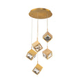 Ice Cube Chandelier by W.A.C. Lighting