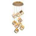 Ice Cube Chandelier by W.A.C. Lighting
