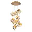 Ice Cube Chandelier by W.A.C. Lighting