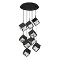 Ice Cube Chandelier by W.A.C. Lighting