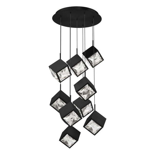 Ice Cube Chandelier by W.A.C. Lighting